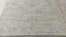 Vanna 6x9 Silver and Grey Hand-Knotted Oushak Rug | Banana Manor Rug Company