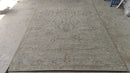 Vanna 6x9 Silver and Grey Hand-Knotted Oushak Rug | Banana Manor Rug Company