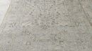 Vanna 6x9 Silver and Grey Hand-Knotted Oushak Rug | Banana Manor Rug Company