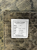 Verona 5x8 Greenish Grey Hand-Knotted Modern Rug | Banana Manor Rug Company