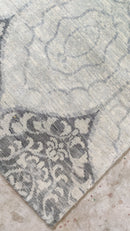 Verona 5x8 Greenish Grey Hand-Knotted Modern Rug | Banana Manor Rug Company