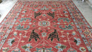 Veronica 9x12 Hand-Knotted Rust Kashan Rug | Banana Manor Rug Company