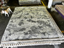 Vince Colosimo Hand-Knotted Modern Rug Grey and Silver 7.6x9.6 | Banana Manor Rug Factory Outlet