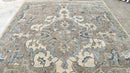 Virginie Ledoyen 8x10 Tan Hand-Tufted Kashan Rug | Banana Manor Rug Company