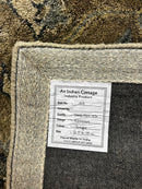 Virginie Ledoyen 8x10 Tan Hand-Tufted Kashan Rug | Banana Manor Rug Company