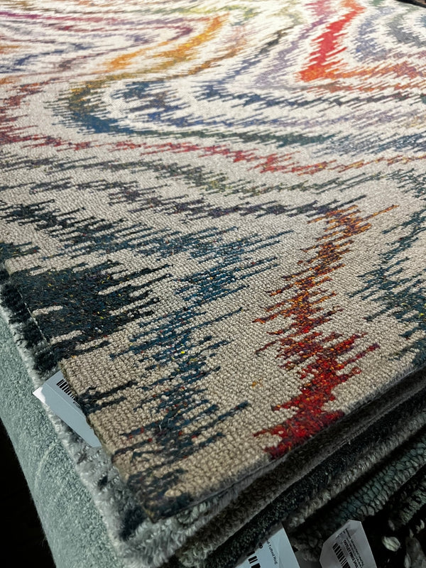 Vivien Stratton 5x7.6 Multi-Colored Modern Hand-Tufted Rug | Banana Manor Rug Factory Outlet