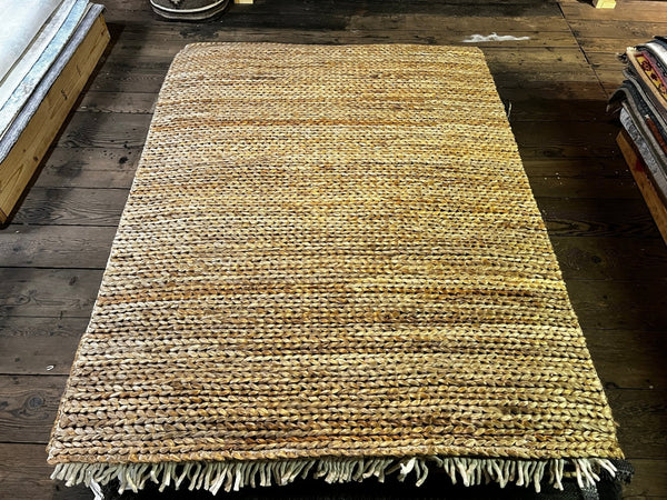 Walter White Handwoven Big Rib Natural Jute Rug (Multiple Sizes) | Banana Manor Rug Company