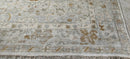 Wenche Myhre 8x10 Silver and Grey Hand-Knotted Oushak Rug | Banana Manor Rug Company