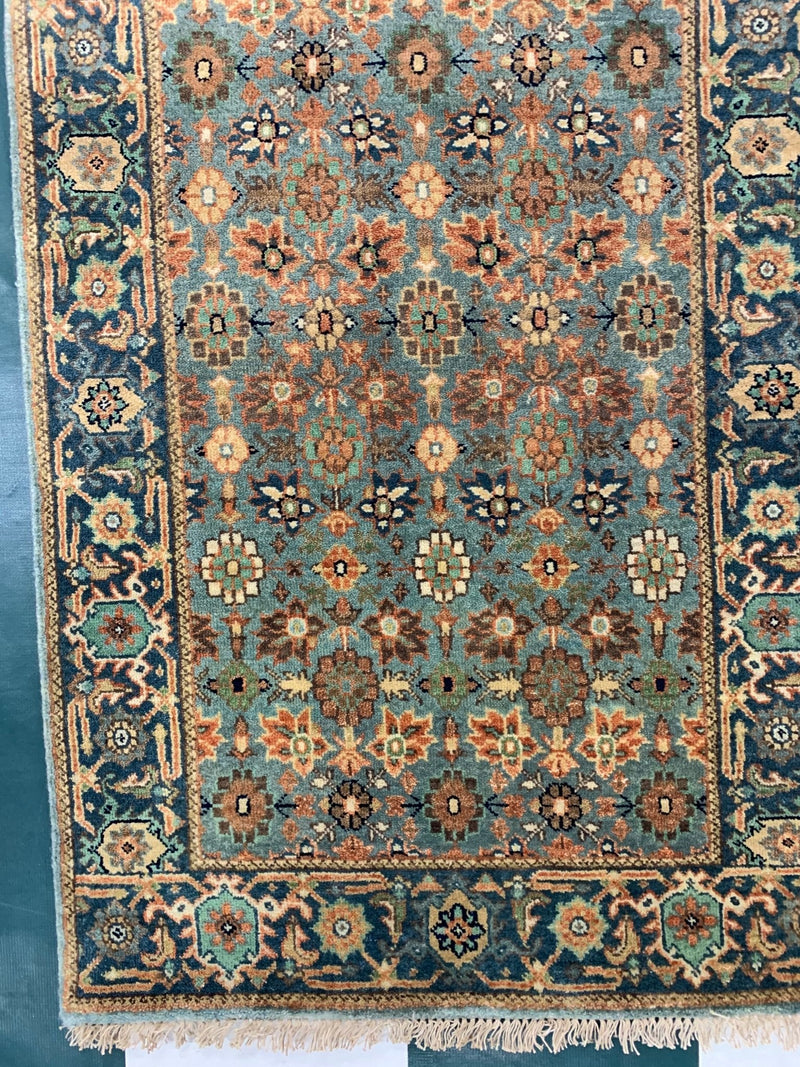 Wendy 2.7x8 Hand Knotted Oriental Runner | Banana Manor Rug Company