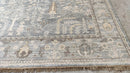 Winnie 8x10 Grey and Silver Hand-Knotted Oushak Rug | Banana Manor Rug Company