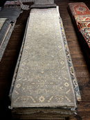 Winnifred White Washed Turkish Knot Oushak | Banana Manor Rug Company