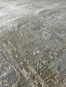 Winnifred White Washed Turkish Knot Oushak | Banana Manor Rug Company