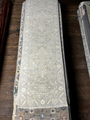 Winnifred White Washed Turkish Knot Oushak | Banana Manor Rug Company