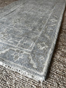 Winnifred White Washed Turkish Knot Oushak | Banana Manor Rug Company