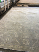 Winnifred White Washed Turkish Knot Oushak | Banana Manor Rug Company