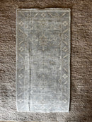 Winnifred White Washed Turkish Knot Oushak | Banana Manor Rug Company