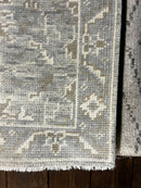 Winnifred White Washed Turkish Knot Oushak (Various Sizes) | Banana Manor Rug Factory Outlet