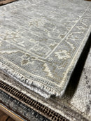 Winnifred White Washed Turkish Knot Oushak (Various Sizes) | Banana Manor Rug Factory Outlet