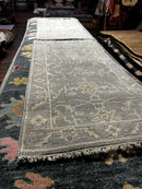 Winnifred White Washed Turkish Knot Oushak (Various Sizes) | Banana Manor Rug Factory Outlet