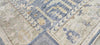 Yanina Studilina Hand-Knotted Oushak Rug Light Blue and Tan 9x12 | Banana Manor Rug Company