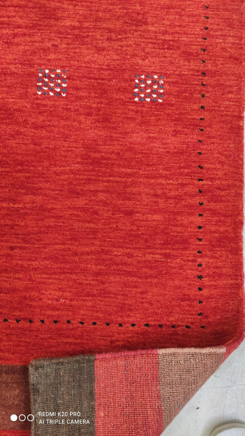 Yasmine Red Handwoven Runner | Banana Manor Rug Company