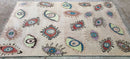 Yvonne Strahovski Hand-Knotted Modern Rug Tan Multi-Colored 4x6 | Banana Manor Rug Company