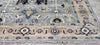 Yvonne Strahovski Hand-Knotted Oushak Rug Grey and Rust 8x9.9 | Banana Manor Rug Company