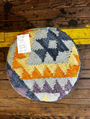 Zac Hanson Wooden Upholstered Stool 12x12x16 (Assorted Styles) | Banana Manor Rug Company