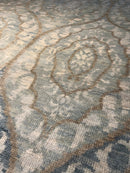 Pandora 5x7.9 Greenish Grey Hand-Knotted Modern Rug | Banana Manor Rug Company