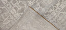 Alana Hamilton 10x13.9 Silver and Grey Hand-Knotted Oushak Rug | Banana Manor Rug Company