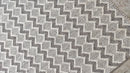 Belinda 8.3x10 Ivory and Grey Handwoven Rug | Banana Manor Rug Company