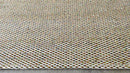 Benjamin Orr 6x6 Gray and Yellow Handwoven Durrie Rug | Banana Manor Rug Company