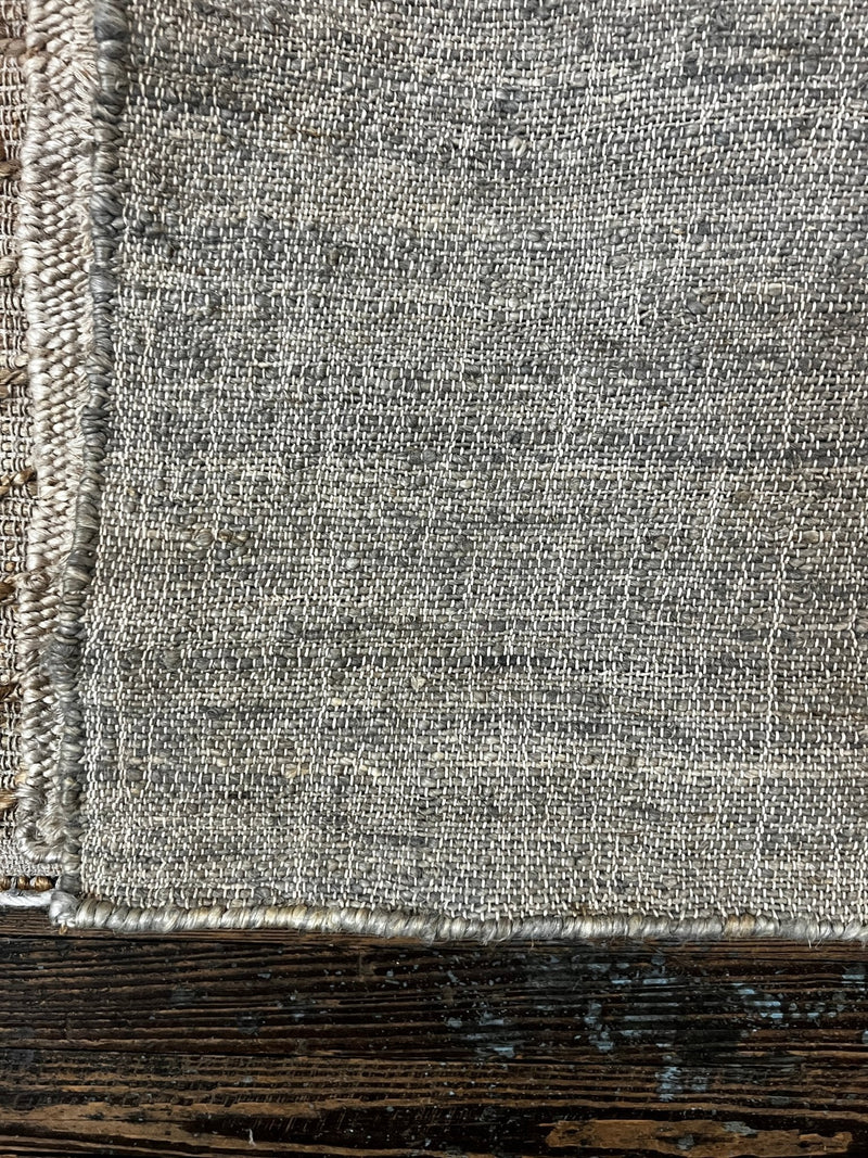 Big Boi 5x5 Handwoven Gray Jute Rug | Banana Manor Rug Factory Outlet