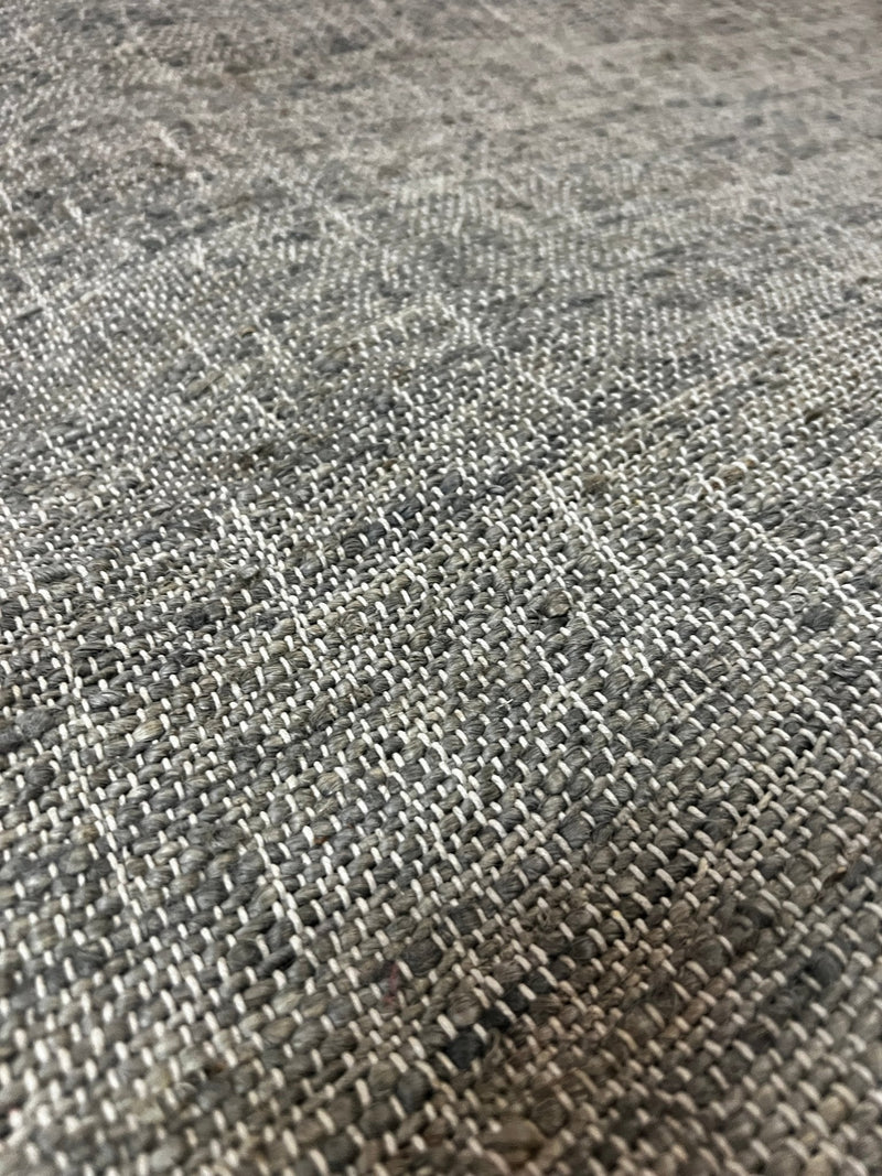 Big Boi 5x5 Handwoven Gray Jute Rug | Banana Manor Rug Factory Outlet