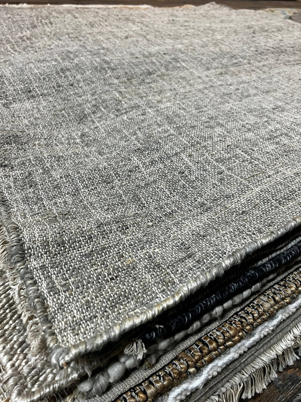 Big Boi 5x5 Handwoven Gray Jute Rug | Banana Manor Rug Factory Outlet