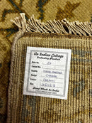 Bliss 4.6x6.3 Ivory Hand-Knotted Oushak Rug | Banana Manor Rug Company