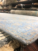 Blue Palasky 5x7.8 Viscose Rug | Banana Manor Rug Company