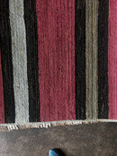 Burton Mercer Handwoven Striped Jute Rug 8x10 | Banana Manor Rug Company