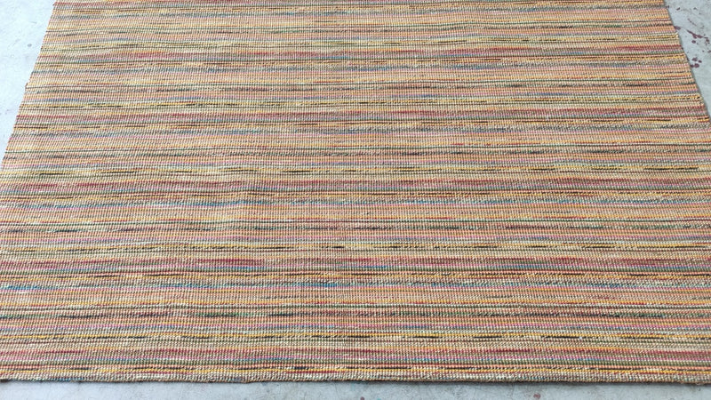 Callisto 4.9x6.6 Rust Mix Handwoven Rug | Banana Manor Rug Company