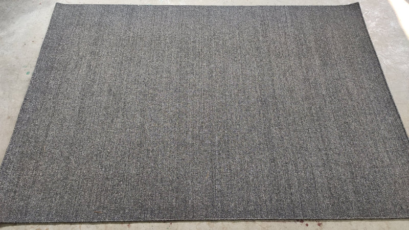 Candace 4.6x6.6 Dark Grey Handwoven Durrie Rug | Banana Manor Rug Company