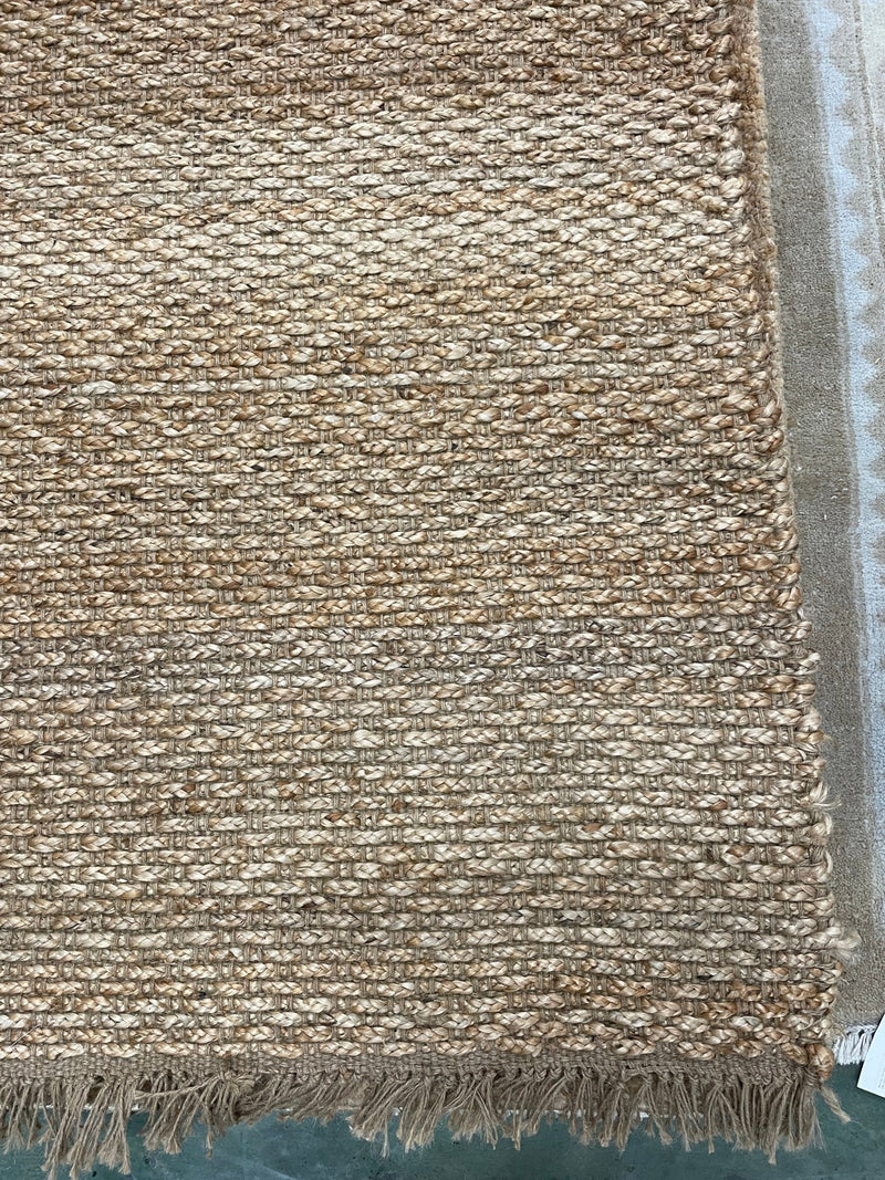 Carol Wayne 9.3X11.9 Natural Loop Durrie | Banana Manor Rug Company