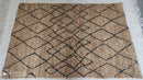 Charlie 4x6 Handwoven Tribal Natural Jute Rug | Banana Manor Rug Company