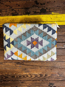 Chris Kirkpatrick Wooden Upholstered Stool 12x18x10 (Assorted Styles) | Banana Manor Rug Company