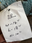 Chris Kirkpatrick Wooden Upholstered Stool 12x18x10 (Assorted Styles) | Banana Manor Rug Company