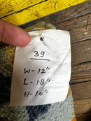 Chris Kirkpatrick Wooden Upholstered Stool 12x18x10 (Assorted Styles) | Banana Manor Rug Company