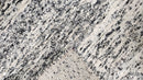 Clark Griswold 4x6 Handwoven Black and White Sari Silk Durrie Rug | Banana Manor Rug Company