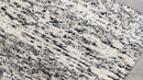 Clark Griswold 4x6 Handwoven Black and White Sari Silk Durrie Rug | Banana Manor Rug Company