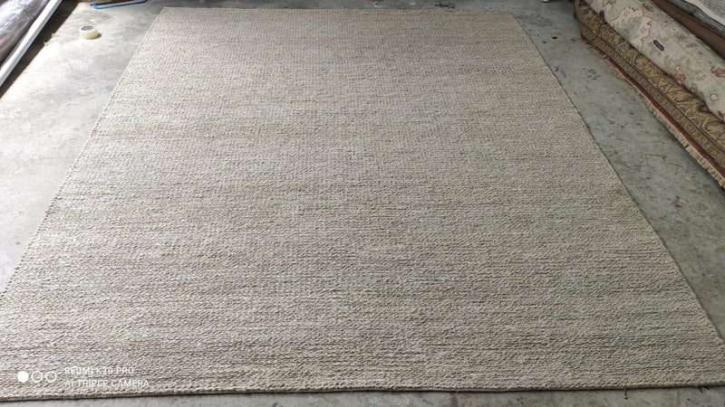 Dana Barrett Light Grey Handwoven Jute Rug | Banana Manor Rug Company