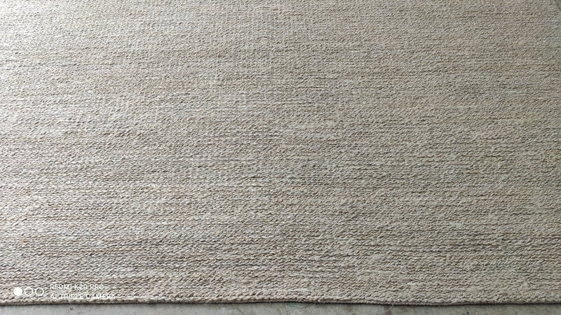 Dana Barrett Light Grey Handwoven Jute Rug | Banana Manor Rug Company