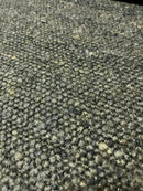 Encanto 4.6x6.6 Handwoven Dark Grey Durrie Rug | Banana Manor Rug Factory Outlet